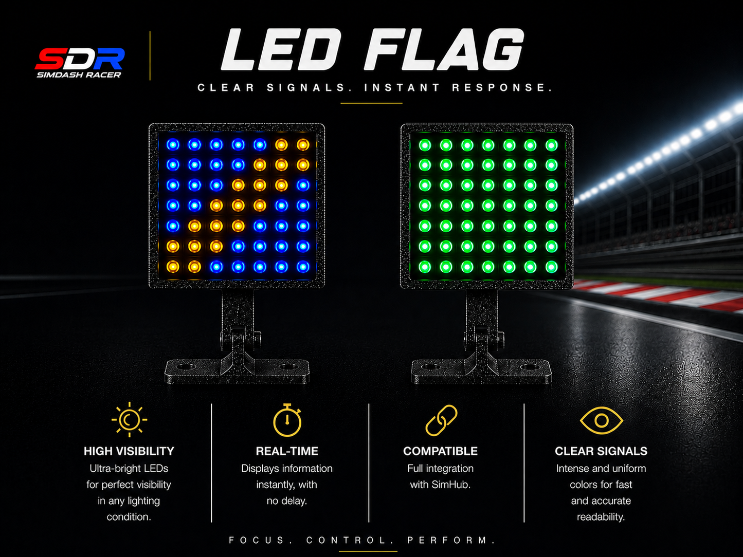 Display Flags Leds