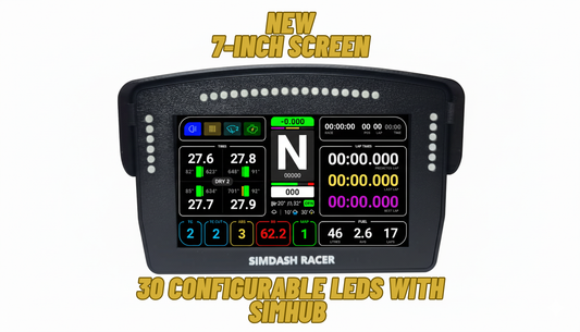 Simracing DDU Dashboard USB  IPS 7" HD SIMHUB